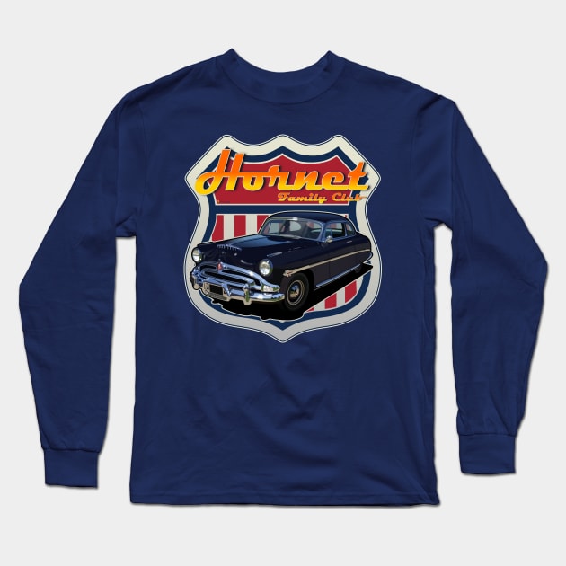 Hudson hornet Long Sleeve T-Shirt by Akira31